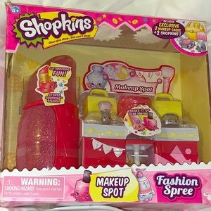 Classic Season 3 Shopkins Makeup Spot Fashion Spree set
